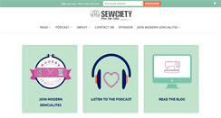 Desktop Screenshot of modernsewciety.com